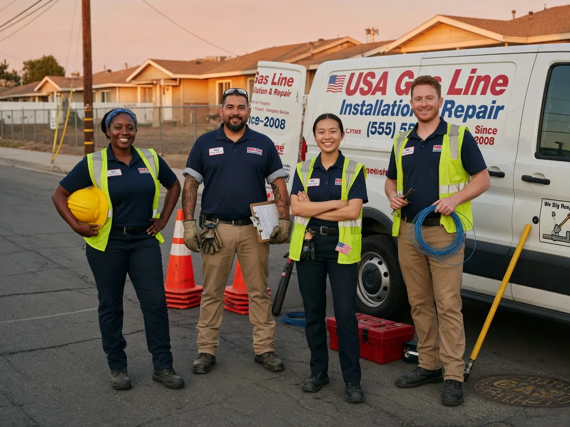 Gas Line Installation company in Othello, WA